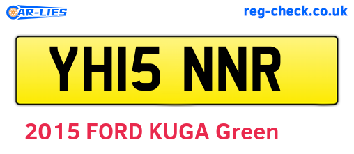 YH15NNR are the vehicle registration plates.