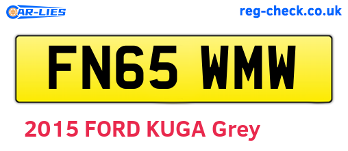 FN65WMW are the vehicle registration plates.