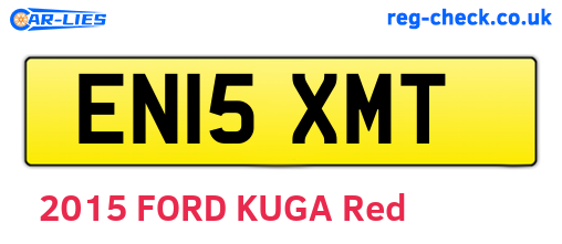 EN15XMT are the vehicle registration plates.