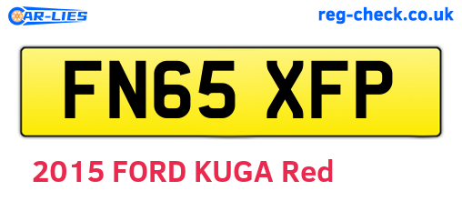 FN65XFP are the vehicle registration plates.