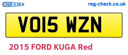 VO15WZN are the vehicle registration plates.