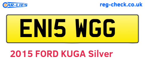 EN15WGG are the vehicle registration plates.