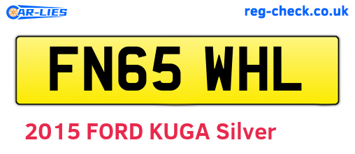 FN65WHL are the vehicle registration plates.
