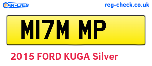 M17MMP are the vehicle registration plates.