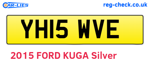 YH15WVE are the vehicle registration plates.