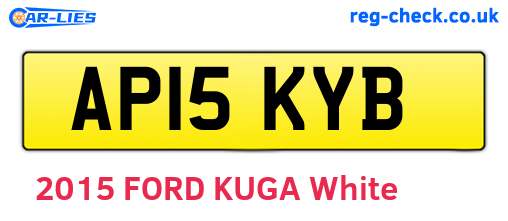 AP15KYB are the vehicle registration plates.