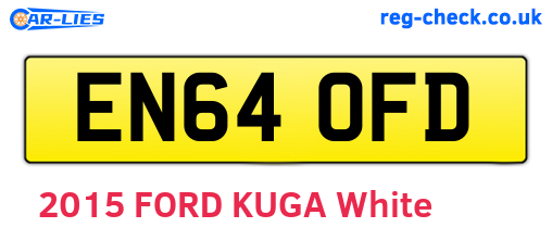 EN64OFD are the vehicle registration plates.
