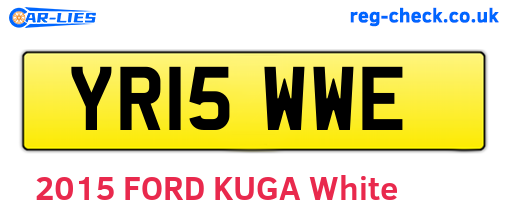 YR15WWE are the vehicle registration plates.