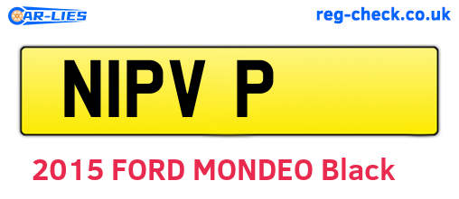 N1PVP are the vehicle registration plates.