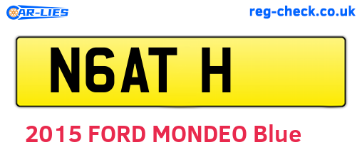 N6ATH are the vehicle registration plates.