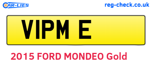 V1PME are the vehicle registration plates.