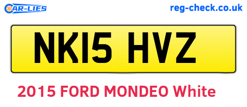 NK15HVZ are the vehicle registration plates.