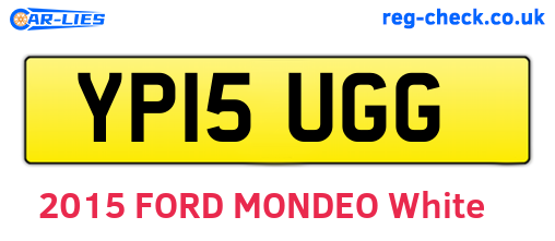YP15UGG are the vehicle registration plates.