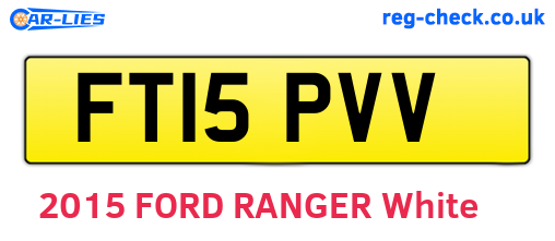 FT15PVV are the vehicle registration plates.
