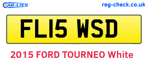 FL15WSD are the vehicle registration plates.