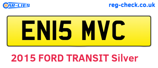 EN15MVC are the vehicle registration plates.