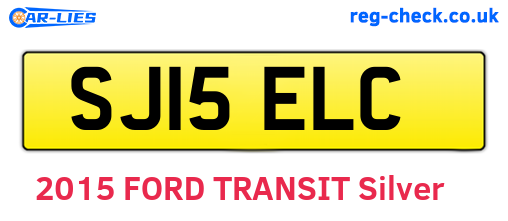 SJ15ELC are the vehicle registration plates.