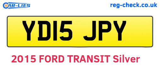 YD15JPY are the vehicle registration plates.
