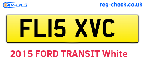 FL15XVC are the vehicle registration plates.