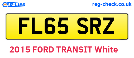 FL65SRZ are the vehicle registration plates.