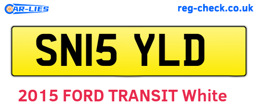 SN15YLD are the vehicle registration plates.