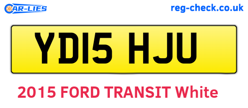 YD15HJU are the vehicle registration plates.