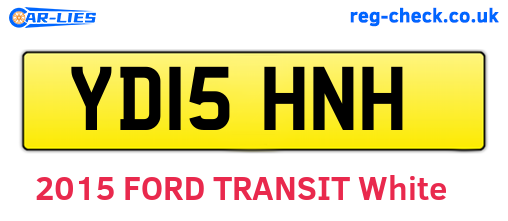 YD15HNH are the vehicle registration plates.