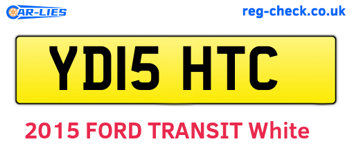 YD15HTC are the vehicle registration plates.