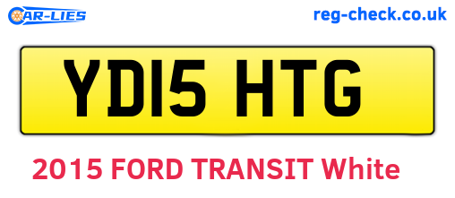 YD15HTG are the vehicle registration plates.