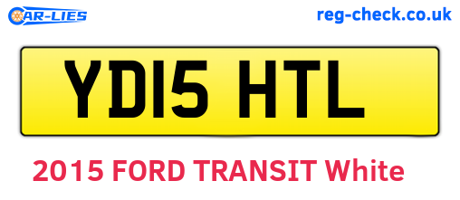 YD15HTL are the vehicle registration plates.