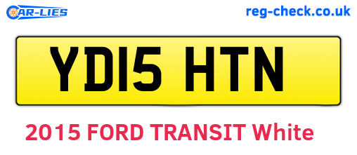 YD15HTN are the vehicle registration plates.