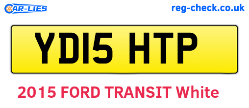YD15HTP are the vehicle registration plates.