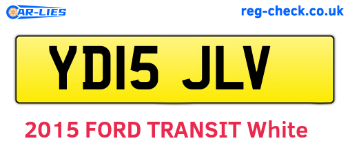 YD15JLV are the vehicle registration plates.
