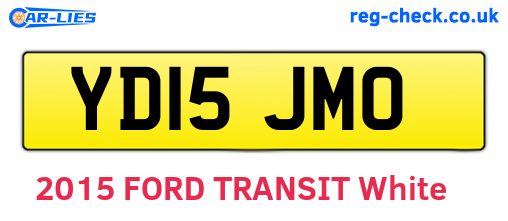 YD15JMO are the vehicle registration plates.