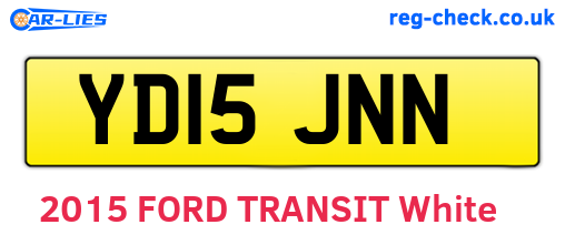 YD15JNN are the vehicle registration plates.