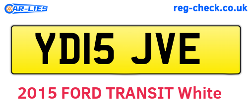 YD15JVE are the vehicle registration plates.