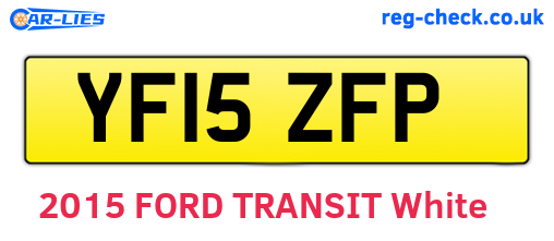 YF15ZFP are the vehicle registration plates.
