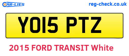 YO15PTZ are the vehicle registration plates.