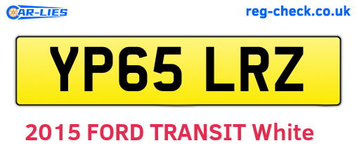 YP65LRZ are the vehicle registration plates.