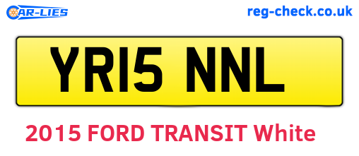 YR15NNL are the vehicle registration plates.