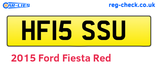 Red 2015 Ford Fiesta (HF15SSU)