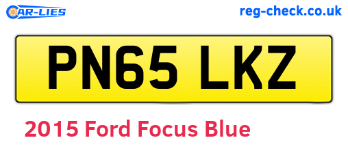 Blue 2015 Ford Focus (PN65LKZ)