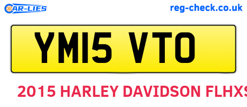 YM15VTO are the vehicle registration plates.