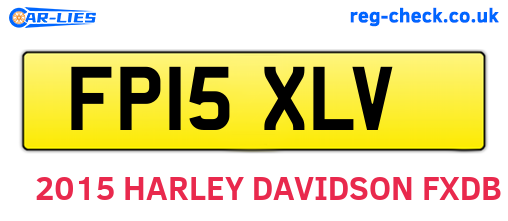 FP15XLV are the vehicle registration plates.