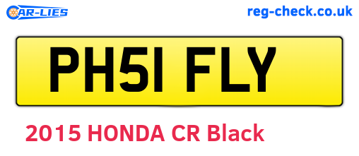 PH51FLY are the vehicle registration plates.