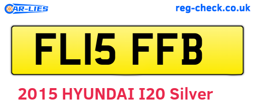 FL15FFB are the vehicle registration plates.