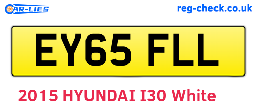 EY65FLL are the vehicle registration plates.
