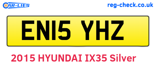 EN15YHZ are the vehicle registration plates.
