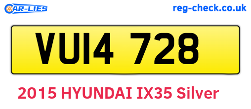 VUI4728 are the vehicle registration plates.