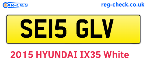 SE15GLV are the vehicle registration plates.
